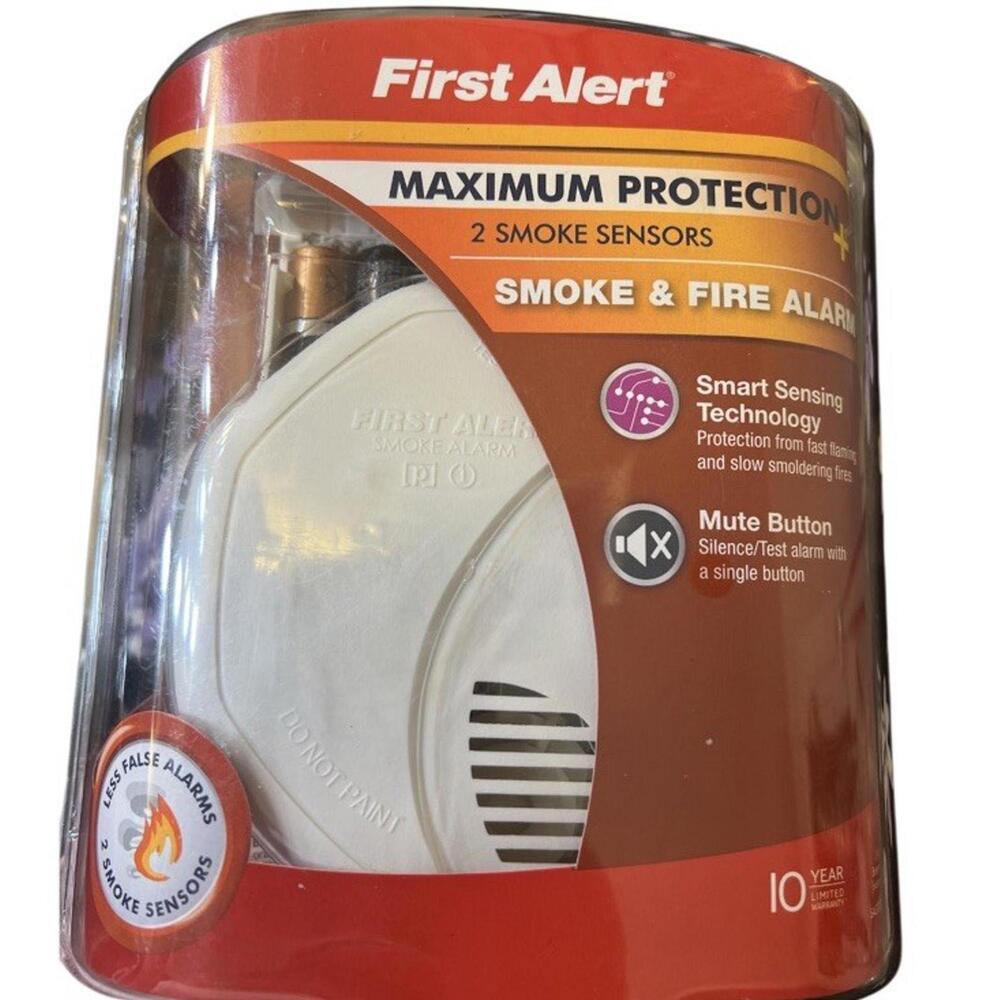Smoke and Fire Alarm First Alert‎ Maximum Protection -Battery - Picture 2 of 3